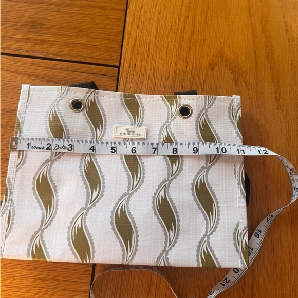 Scout Handbags - Scout Beige and Brown Patterned Tote